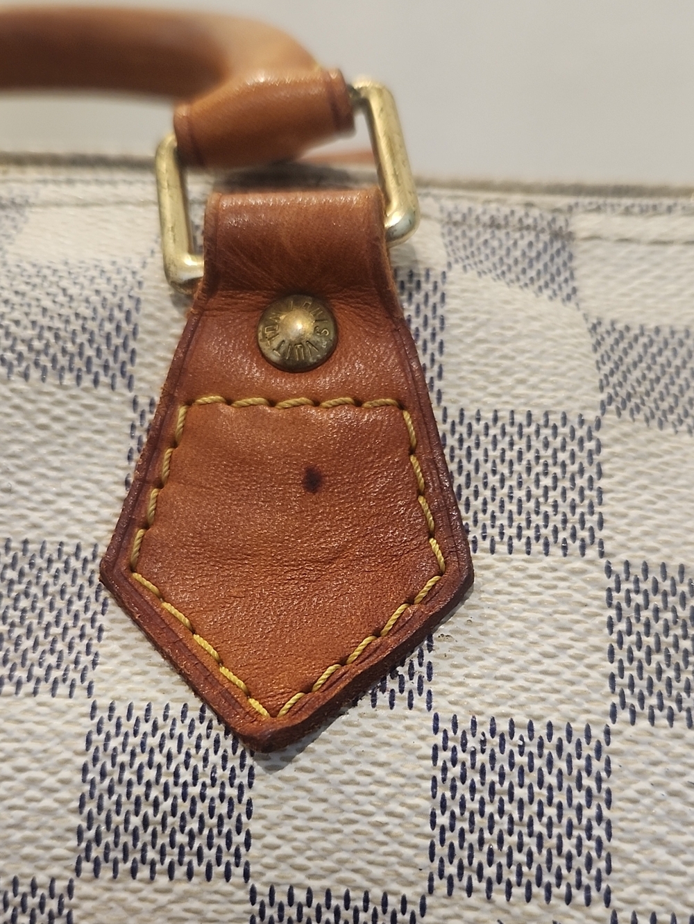 Louis Vuitton Damier Azur Speedy 30 (2010) - Picture 8 of 16